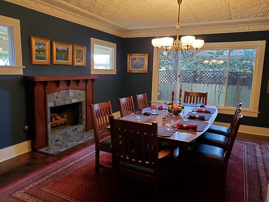 updated dining room